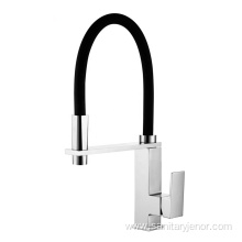 New Design Pull Out Rubber Pipe Faucet